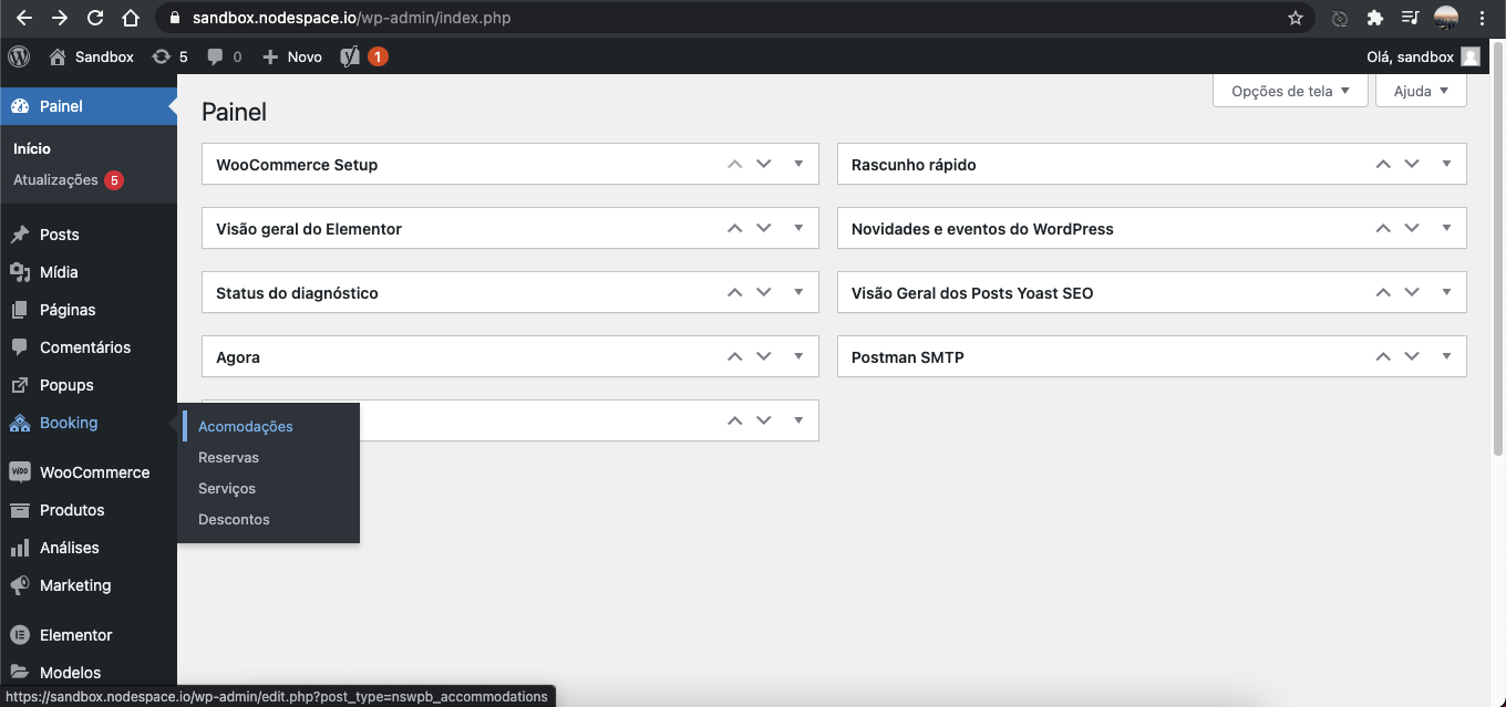 Confirmando reservas - Docs - NodeSpace